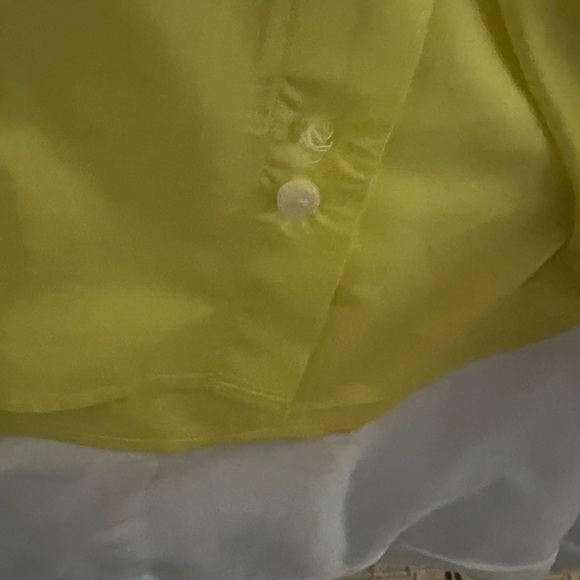 Sid Mashburn yellow long sleeve button down shirt. Medium - Picture 11 of 13